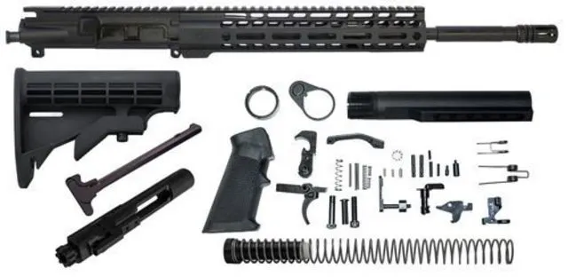 Ghost Firearms Vital Upper Receiver Rifle Lower Parts Kit 7.62X39 16in Carbine Light HBAR Barrel 1-10 Twist 11in M-LOK Free Float Hand Guard A2