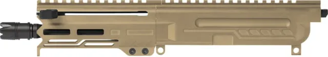 CMMG DISSENT 5.7x28mm 6.5in Upper Receiver 1-9 Twist 1/2 X 28 TPI Coyote Tan