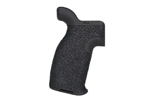 Emissary Axle Grip for AR-15 Compact Aggressive Texture - Black