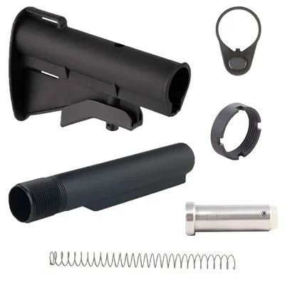 Brn-10 Carbine Stock Set Black