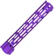 XTS AR-15 M-LOK Rail 12 in Purple
