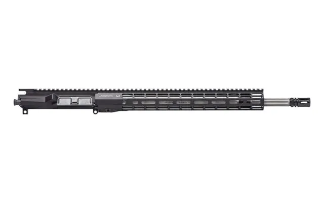 Aero Precision M4E1 AR15 .223 Wylde 18 inch Fluted ATLAS R-ONE M-LOK Upper Receiver Rifle Length 1-8 Twist 1/2x28 A2 Flash Hider Anodized Black