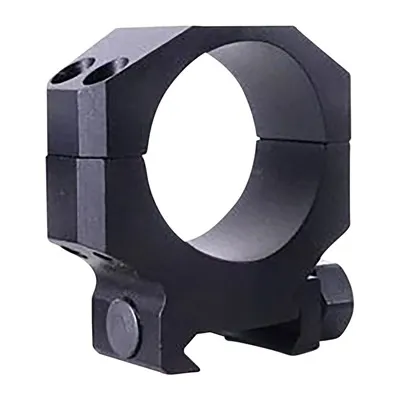 Precision Picatinny Aluminum Scope Rings - 34mm (1.069") Medium Rings