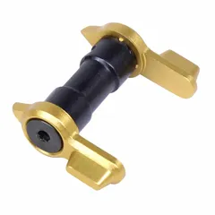 Guntec USA AR-15 Multi Degree Short Throw Ambi Safety Anodized Gold