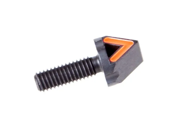 Blitzkrieg Components AR-15 Chevron Front Sight Post (Orange Stripe) No Tool