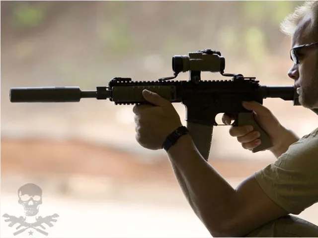AAC 5.56mm M4-2000 Rifle Silencer
