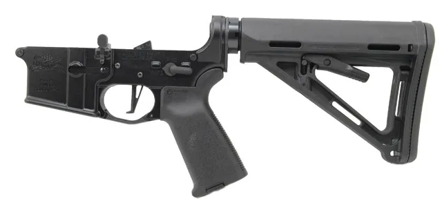 PSA AR-15 Complete Lower CMC Magpul MOE Edition - Black, No Magazine