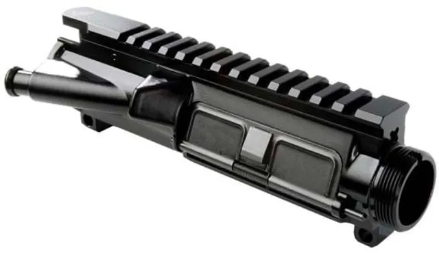 Bootleg Inc Mil-Spec AR-15 Complete Upper Flat Top M4 Feed Ramps Black