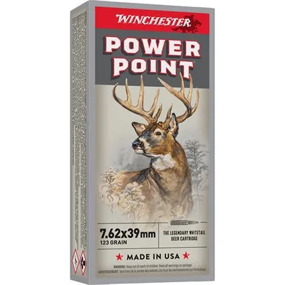 Super-X SP 7.62x39mm 123gr Soft Point 20/Box