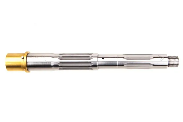 Rainier Arms Ultramatch MOD2 300 Blackout .800 Gas Block TiN Extension- 8.5 Polished