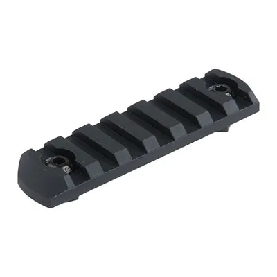 M-LOK Rail 7-Slot Picatinny 3.125" Aluminum For AR-15 Black