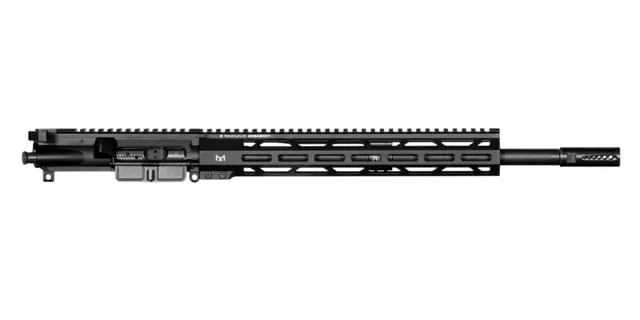Next Level Armament AR15 450 Bushmaster 16in Forged Complete Upper Receiver 16in Carbine Gas 1-24 Twist Black