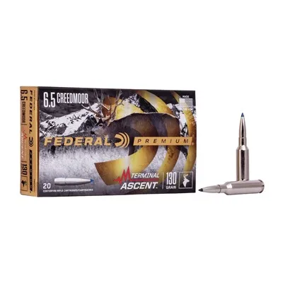 6.5 Creedmoor 130gr Terminal Ascent 200/Case
