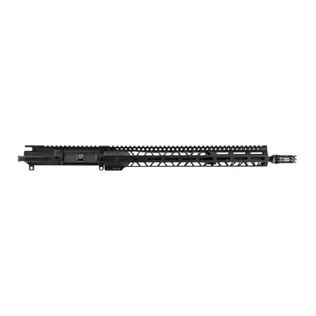Faxon Firearms Match Series AR-15 .223 Wylde 16in Upper Receiver Gunner Mid Length 1-8 Twist 1/2x28 withou BCG Supressor Black