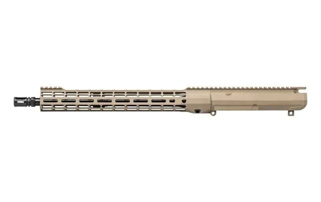Aero Precision M5 Complete Upper Receiver 16in .308 CMV Mid Barrel w/ATLAS S-ONE 15in M-LOK Handguard Anodized Flat Dark Earth