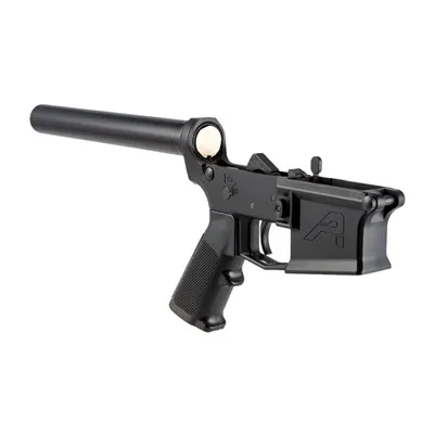 M4E1 Comp Lower Receiver W/A2 Grip No Stock For AR-15 Black