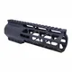 Guntec USA .308 Caliber AIR-LOK Series M-LOK Compression Free Floating Handguard w/Monolithic Top Rail 7in Black