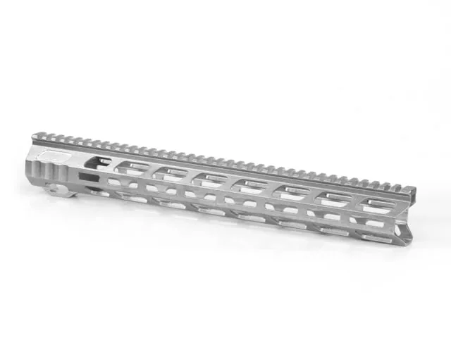 Breek Arms 15" Builders Series RAW AR-15 M-LOK Handguard White