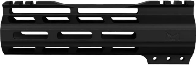 ABC RIFLE COMPANY Super Slim Free Float Hybrid Top Cut AR-15 M-LOK Handguard 7in Cerakote Black