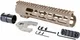 AT3 Tactical SPEAR M-LOK AR-15 Free Float Handguard 9 in FDE