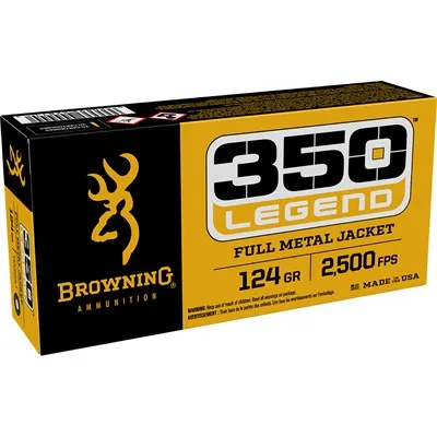 350 Legend 124gr Full Metal Jacket 200/Case