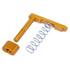 Guntec USA AR-15 Mag Catch Assembly w/Extended Mag Button Anodized Orange