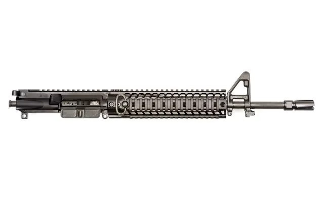 Spikes Tactical Upper 5.56 14.5in 16in OAL Midlength Lightweight LE w/9in SAR3 Rail w/ Vortex FH