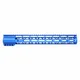 Guntec USA AirLok Series M-LOK Compression Free Floating Handguard w/Monolithic Top Rail 15in Blue