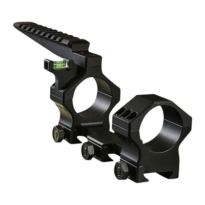 Heavy Tactical One Piece Scope Mount - 34mm 1.27" 40 MOA Scope Mount With Rail