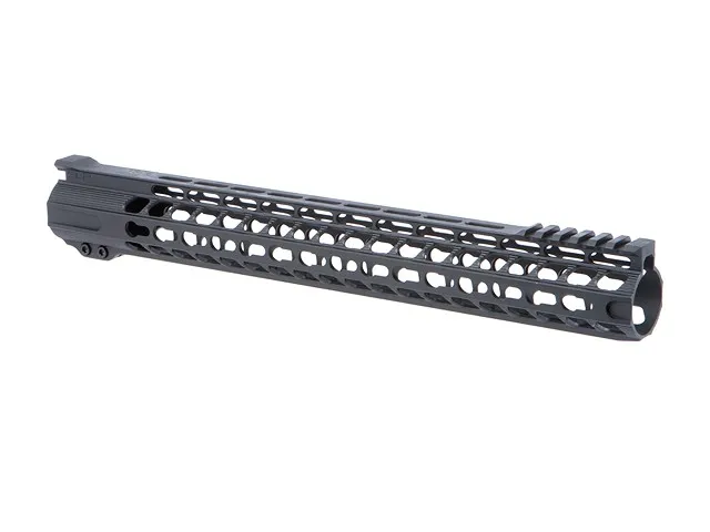 SLR Rifleworks AR-15 15" Solo Ultra Lite Handguard - KeyMod