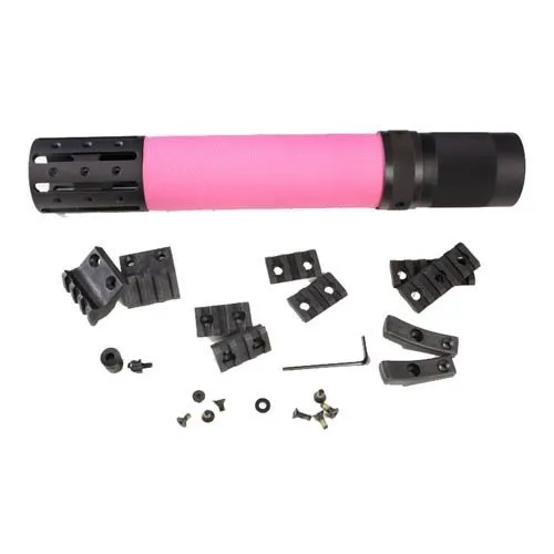 Hogue AR15/M16 Rifle Length FF Forend w/ OM Grip Area/Accessory Attachments Pink 190618