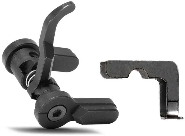 Atrius Development G-Lever Ambidextrous Forced Reset Safety - Geissele Specific Black