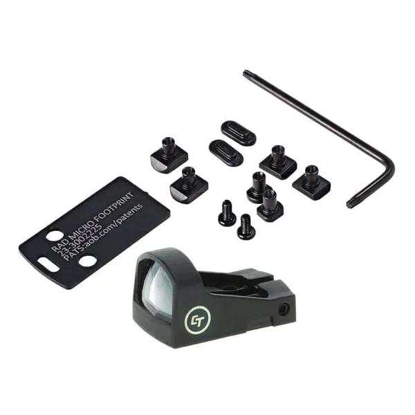 Crimson Trace CTS-1520 Red Dot Combo Kit 5 MOA w/ Mounting Kit