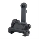 AR-15 Flip-Up Adj Tactical Rear Sight 300 Meter Black