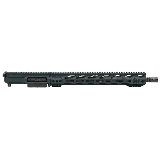 STNGR AR-15 .223 Wylde 16in M-LOK Complete Upper Receiver w/15in RPTR Handguard BCG & CH Black Anodized