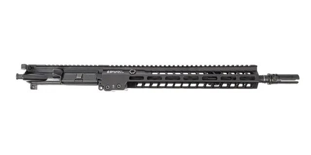 PSA "Sabre" Forged 14.5" 5.56 FN CHF CL 13.5" Geissele MK14 Pin/Weld with 3 Prong, B&T, 1/2"-28