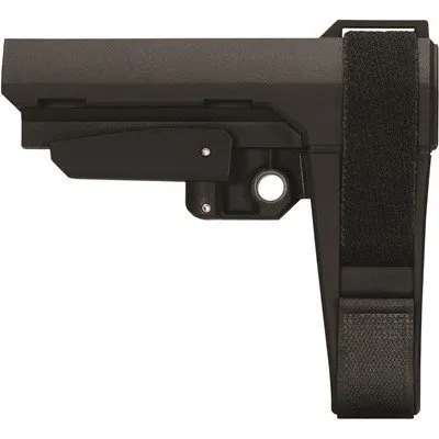 SBA3 5-Position Pistol Stabilizing Brace, Black