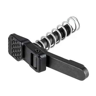 Enhanced AR-15 Extended Magazine Release Dimpled Ambidextrous