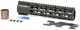 Griffin Armament Low Pro Rigid M-LOK Rail 9.5in Black Large