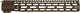 Dark Storm Industries DS-15 AR-15 Typhoon M-LOK Handguard Copperhead Brown Cerakote 13in