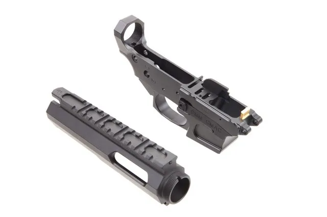 Trojan Firearms AR-15 BYOG-9G Stripped Receiver Set - 9mm Glock