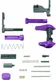 Timber Creek AR Lower Parts Kit Purple AR LPK PPA
