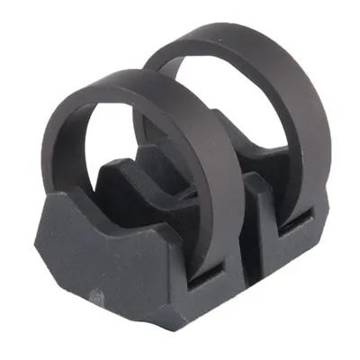 Light Mount V-Block & Rings Black