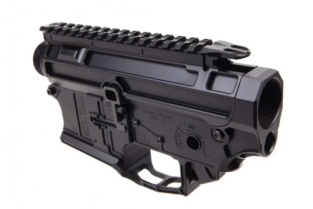 Ascend Armory AR-15 Lightweight Matched Billet Receiver Set - 7075 No Forward Assist