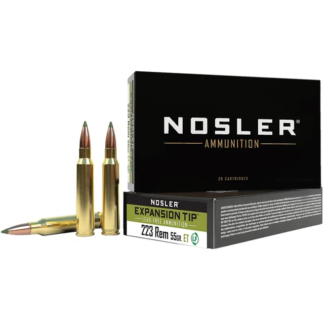 Nosler .223 Remington 55 gr XTS 20rds Rifle Ammo