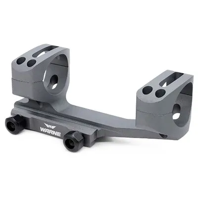 LR-Skel Extended Skeletonized Msr Mounts - 34mm Ultra High (1.435") 0 MOA Mount, Tactical Gray