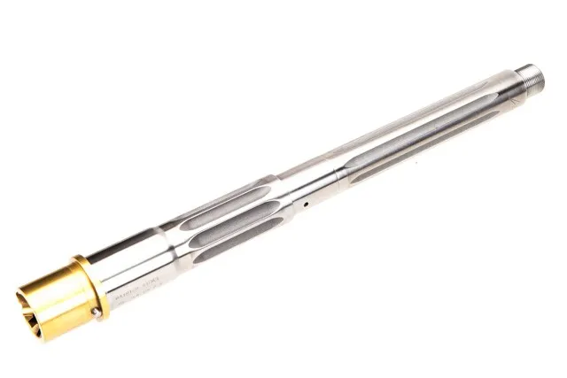 Rainier Arms Ultramatch MOD2 300 Blackout .800 Gas Block TiN Extension- 10.5 Polished