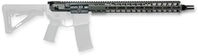 Radian Weapons Model 1 Complete Upper Receiver .223 Wylde 16 in Barrel Custom Mid Length 1-8 Twist 1/2x28 Thread M-LOK Deadair Flash Hider Radian Grey
