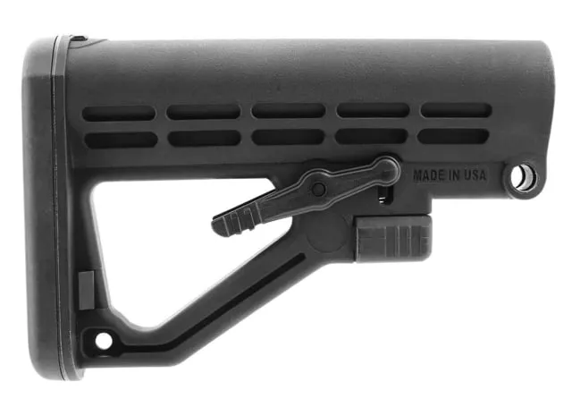 TacFire 6-Position Mil-Spec Stock w/Pad Black