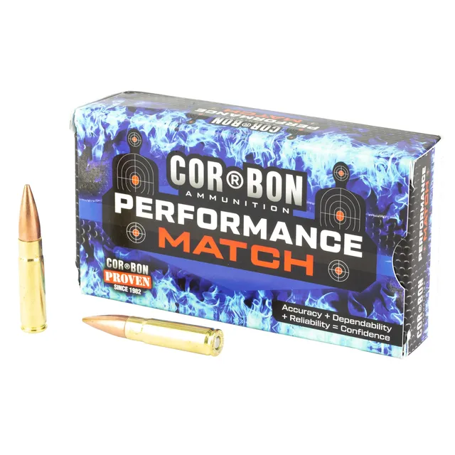 CorBon AAC .300 AAC Blackout Ammunition, 20 Rounds FMJ 150gr